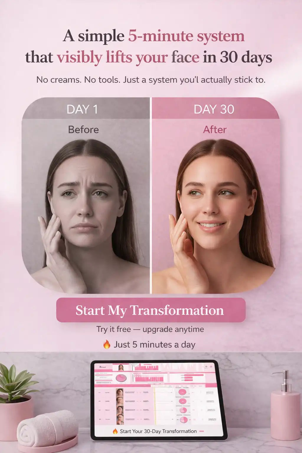 Stop Guessing — The Face Transformation System You’ll Actually Stick To